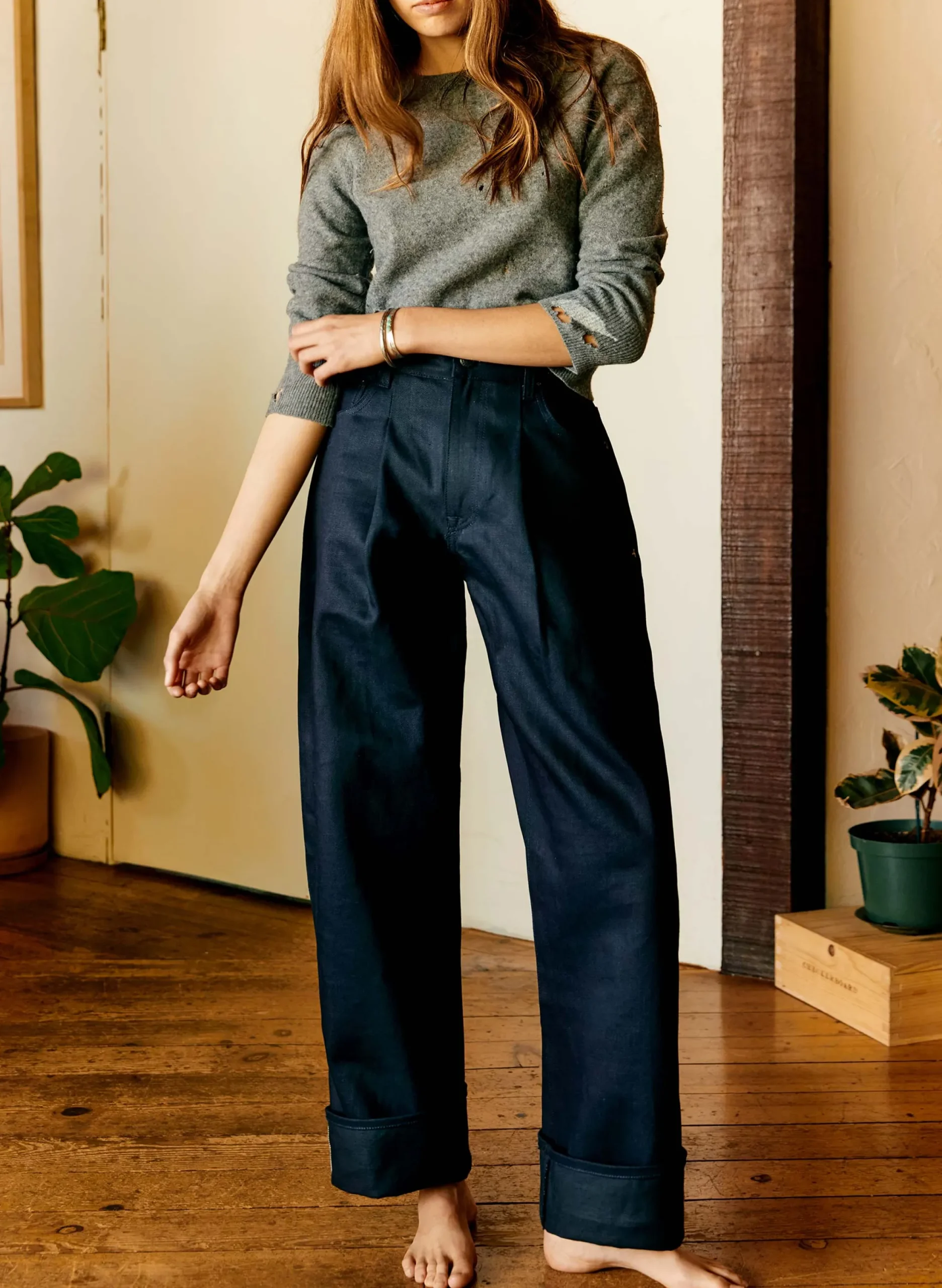 imogene + willie Margot Black Indigo Rigid|Women Denim