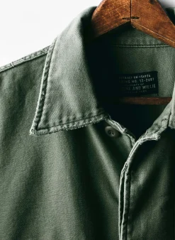 imogene + willie Military Shirt Jacket In Fatigue Green|Women Shirts|Shirts