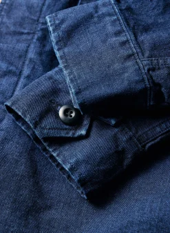imogene + willie Military Shirt Jacket In Indigo|Women Shirts|Shirts