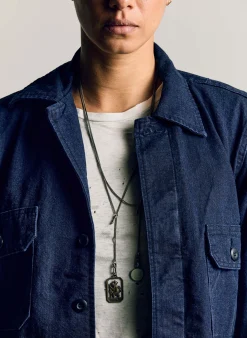 imogene + willie Military Shirt Jacket In Indigo|Women Shirts|Shirts