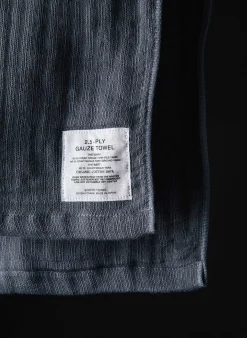 imogene + willie Morihata Gauze Towel In Charcoal|Women Home Goods|Home Goods