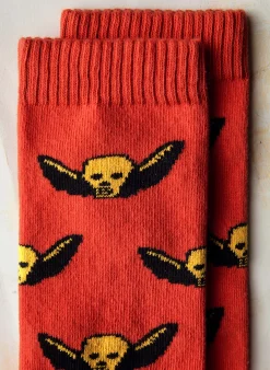 imogene + willie Not Today Sock In Poppy|Women Accessories|Accessories
