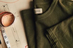 imogene + willie Olive Knit Midweight Crew|Women T-Shirts|Tees + Tanks