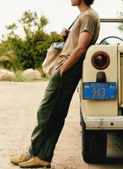 imogene + willie Oliver Military Trouser In Olive| Pants & Shorts