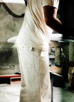 imogene + willie Oliver Military Trouser In White| Pants & Shorts