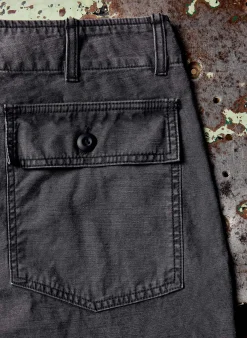 imogene + willie Oliver Military Trouser In Black| Pants & Shorts