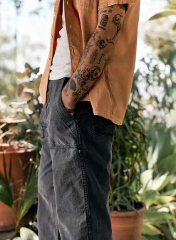 imogene + willie Oliver Military Trouser In Black| Pants & Shorts