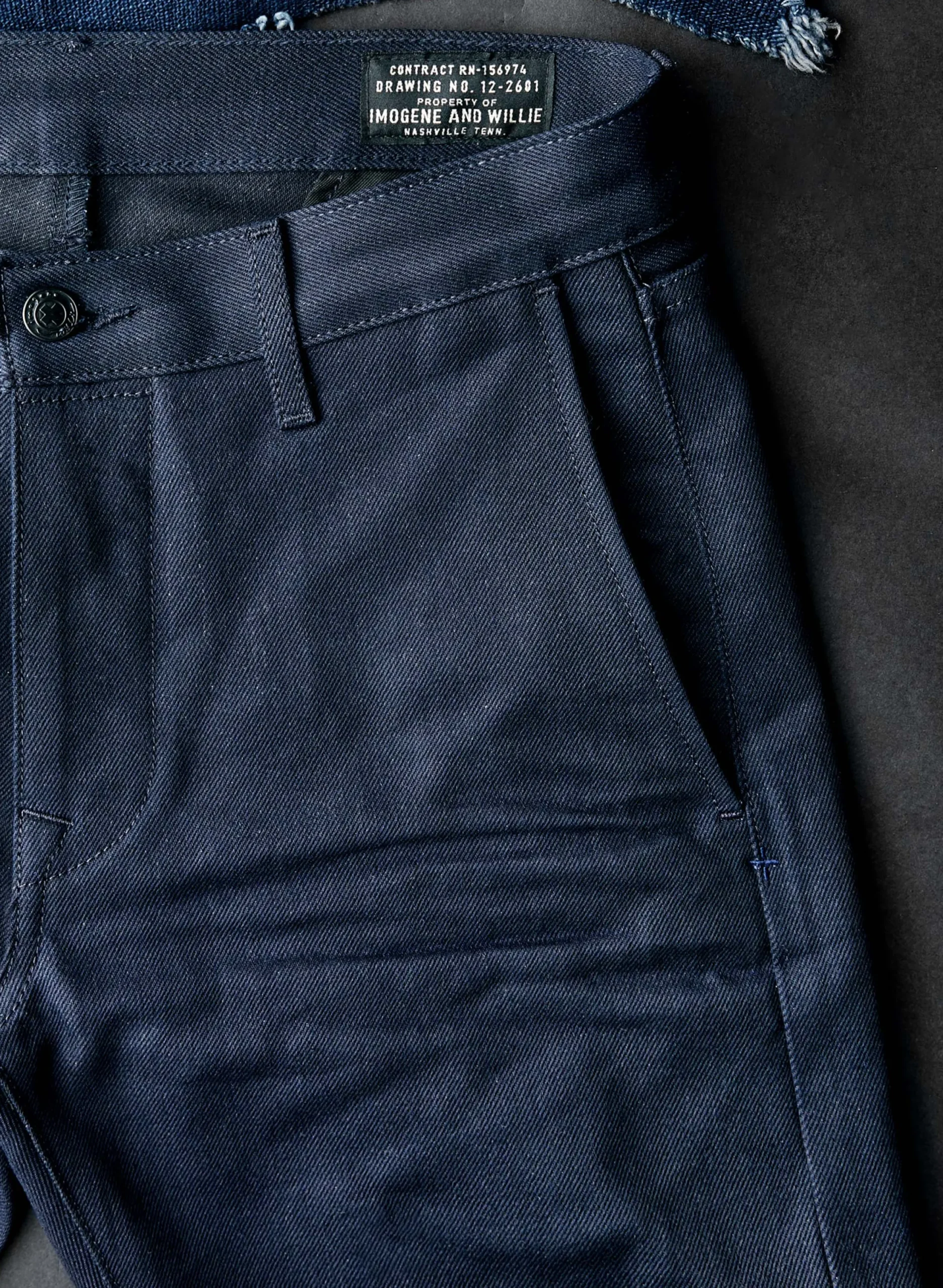 imogene + willie Oscar Black Indigo Selvage| Denim