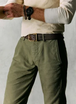imogene + willie Oscar Washed Olive Canvas| Pants & Shorts