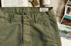 imogene + willie Oscar Washed Olive Canvas| Pants & Shorts