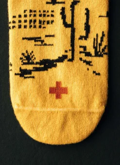imogene + willie Out West Sock In Yellow|Women Accessories|Accessories