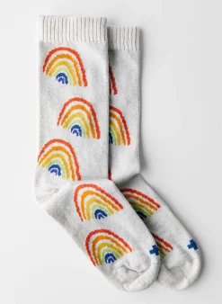 imogene + willie Rainbow Sock In Natural|Women Accessories|Accessories