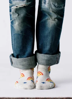 imogene + willie Rainbow Sock In Natural|Women Accessories|Accessories