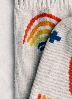 imogene + willie Rainbow Sock In Natural|Women Accessories|Accessories