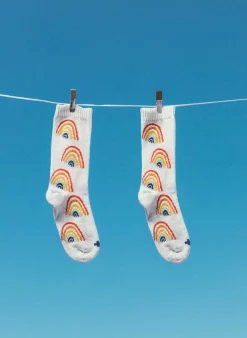 imogene + willie Rainbow Sock In Natural|Women Accessories|Accessories