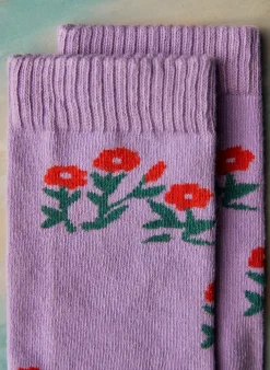 imogene + willie Rosebud Sock In Lavender|Women Accessories|Accessories