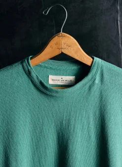imogene + willie Seagreen Knit Midweight Crew| T-Shirts