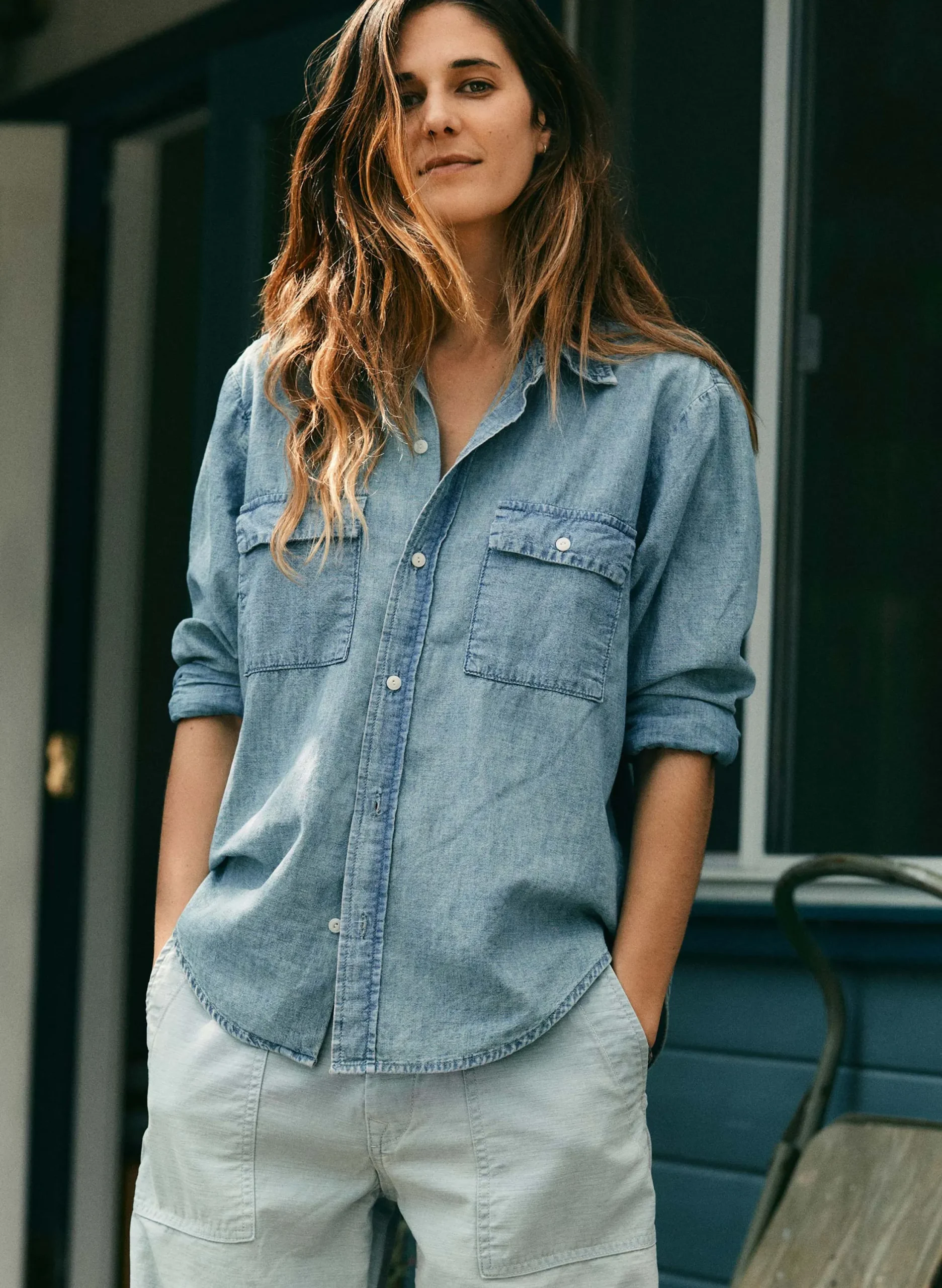 imogene + willie Sierra Chambray Shirt|Women Shirts