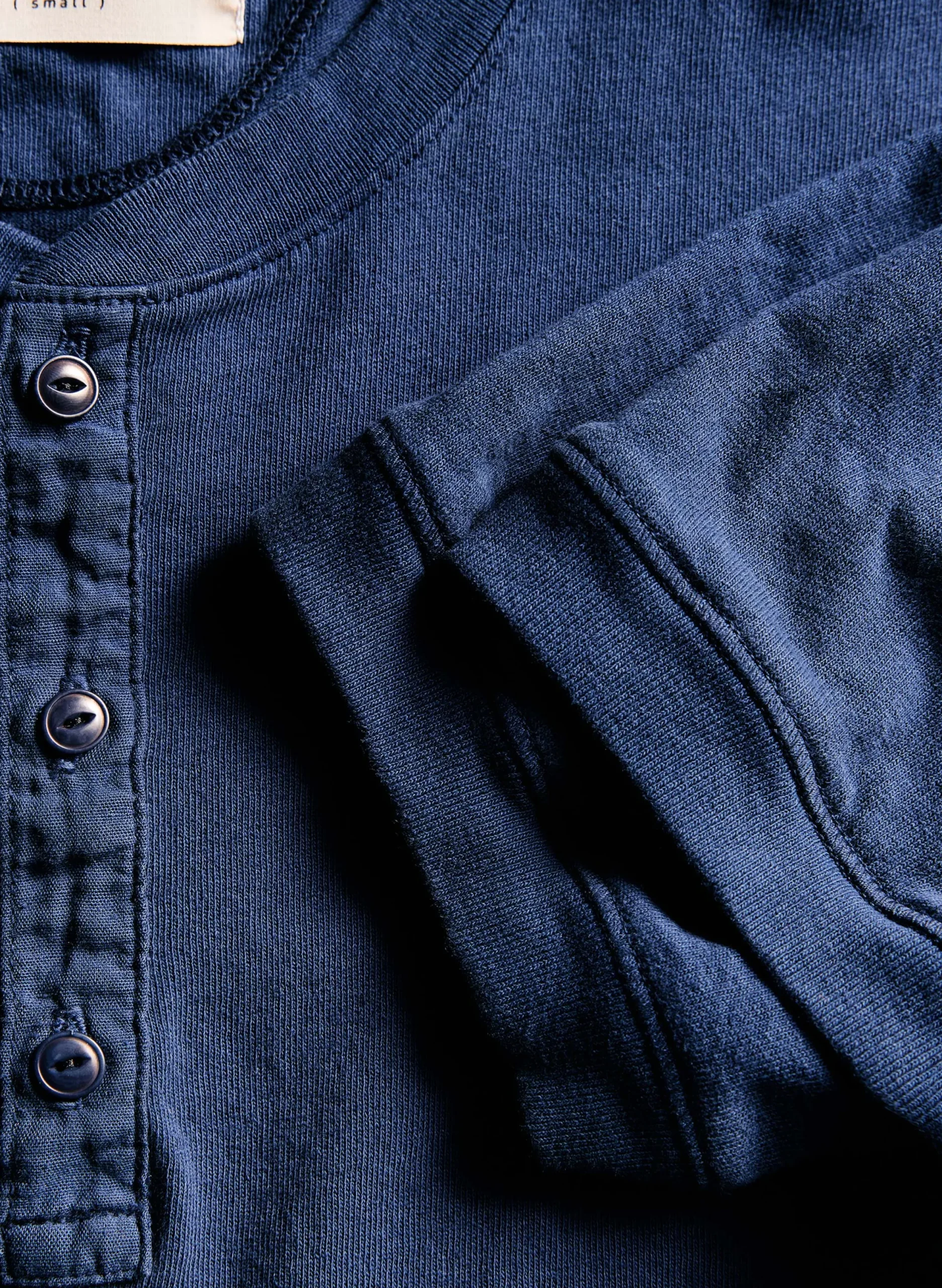 imogene + willie S/s Henley In Navy| Knits & Sweaters
