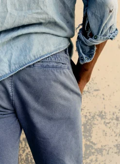 imogene + willie The All American Chino In Faded Blue| Pants & Shorts