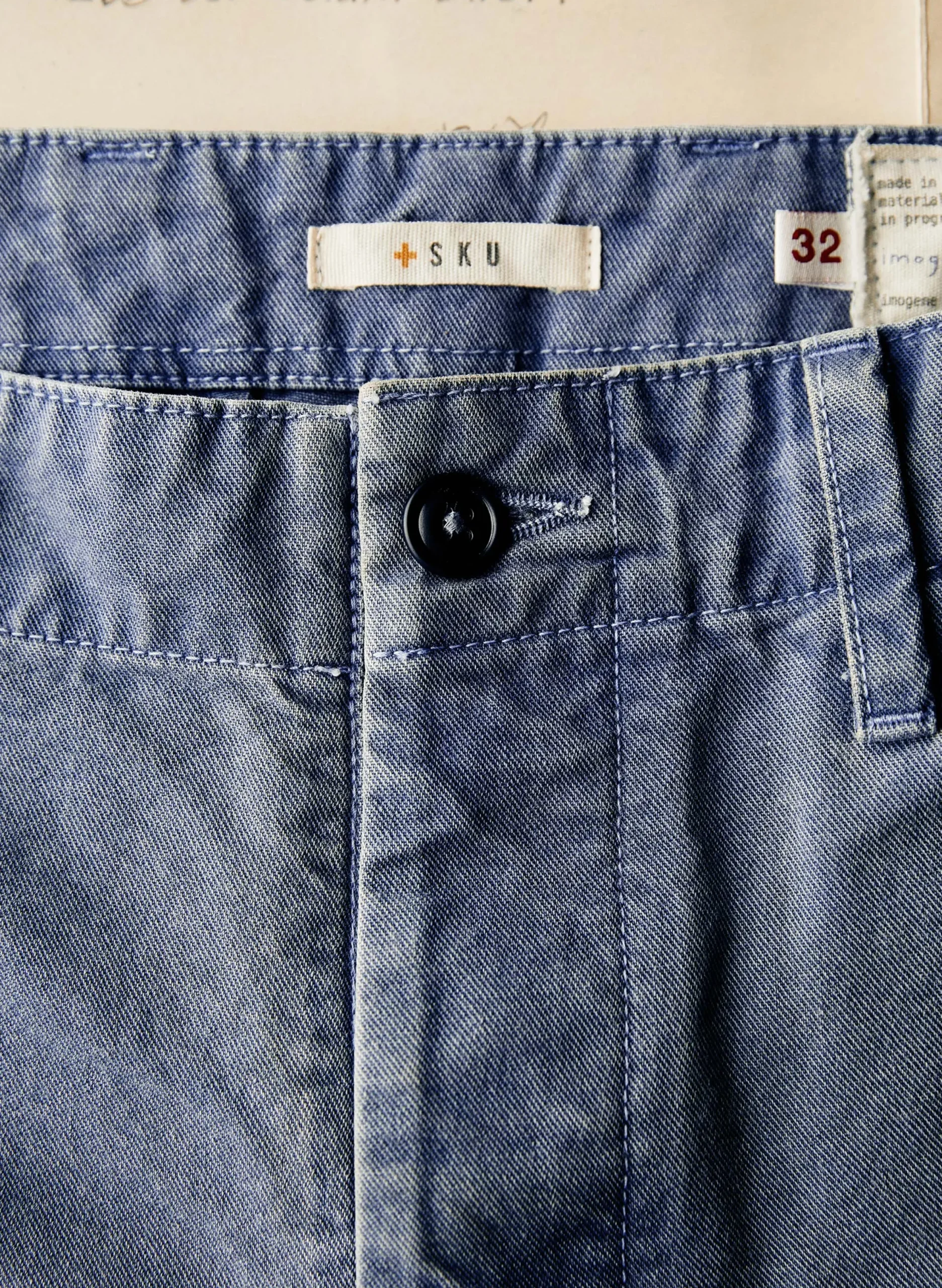 imogene + willie The All American Chino In Faded Blue| Pants & Shorts