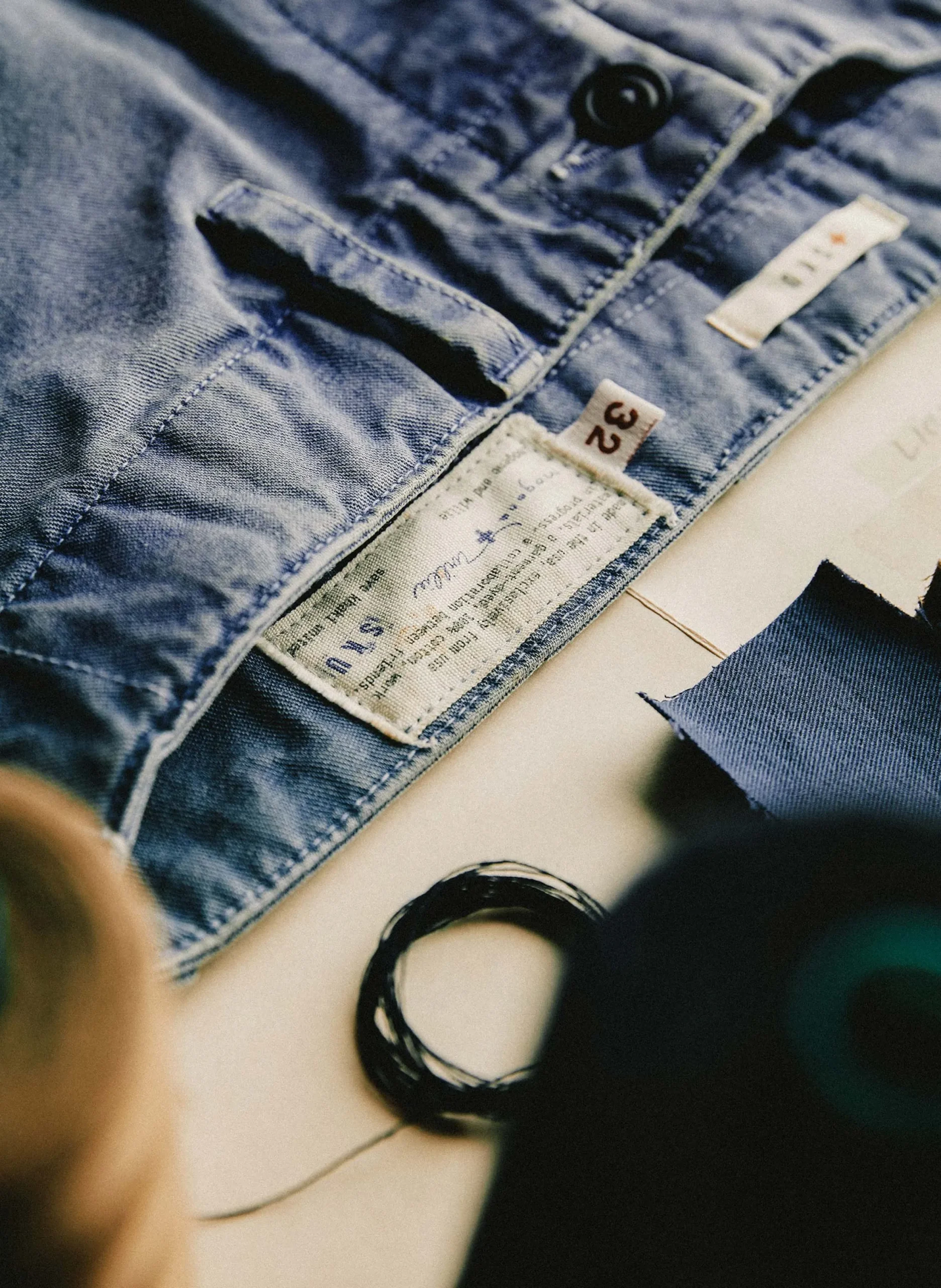 imogene + willie The All American Chino In Faded Blue| Pants & Shorts