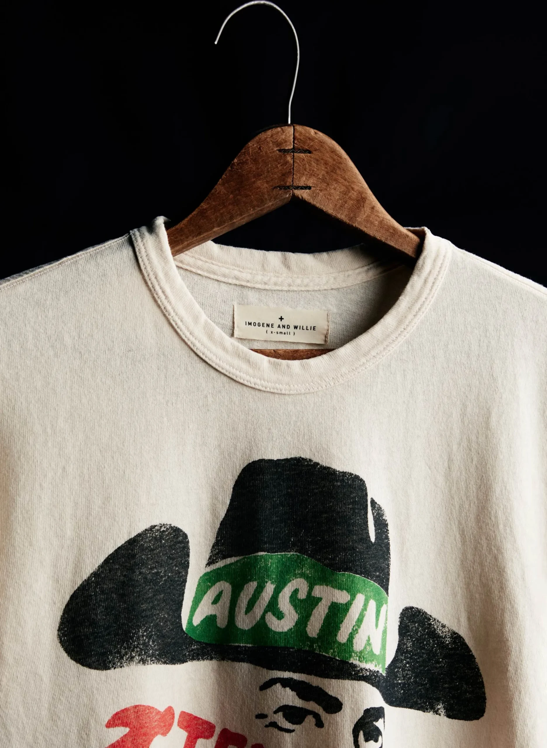 imogene + willie The "bandit" Tee|Women Graphic Tees|Graphic Tees