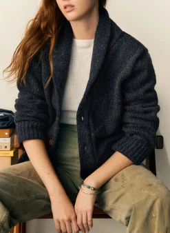imogene + willie The Beckett Cardigan In Charcoal| Knits & Sweaters|Jackets