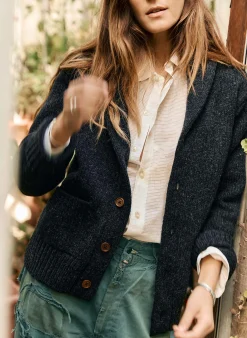 imogene + willie The Beckett Cardigan In Charcoal| Knits & Sweaters|Jackets