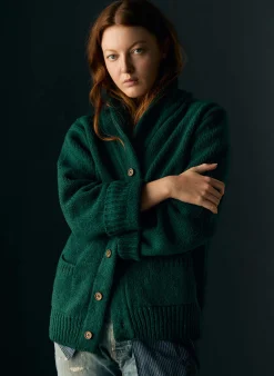 imogene + willie The Beckett Cardigan In Green|Women Knits & Sweaters|Jackets