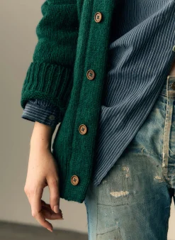 imogene + willie The Beckett Cardigan In Green|Women Knits & Sweaters|Jackets