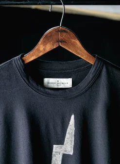 imogene + willie The "bolt" Tee In Black|Women Graphic Tees|Graphic Tees