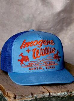 imogene + willie The "bronco" Trucker In Blue|Women Accessories|Accessories