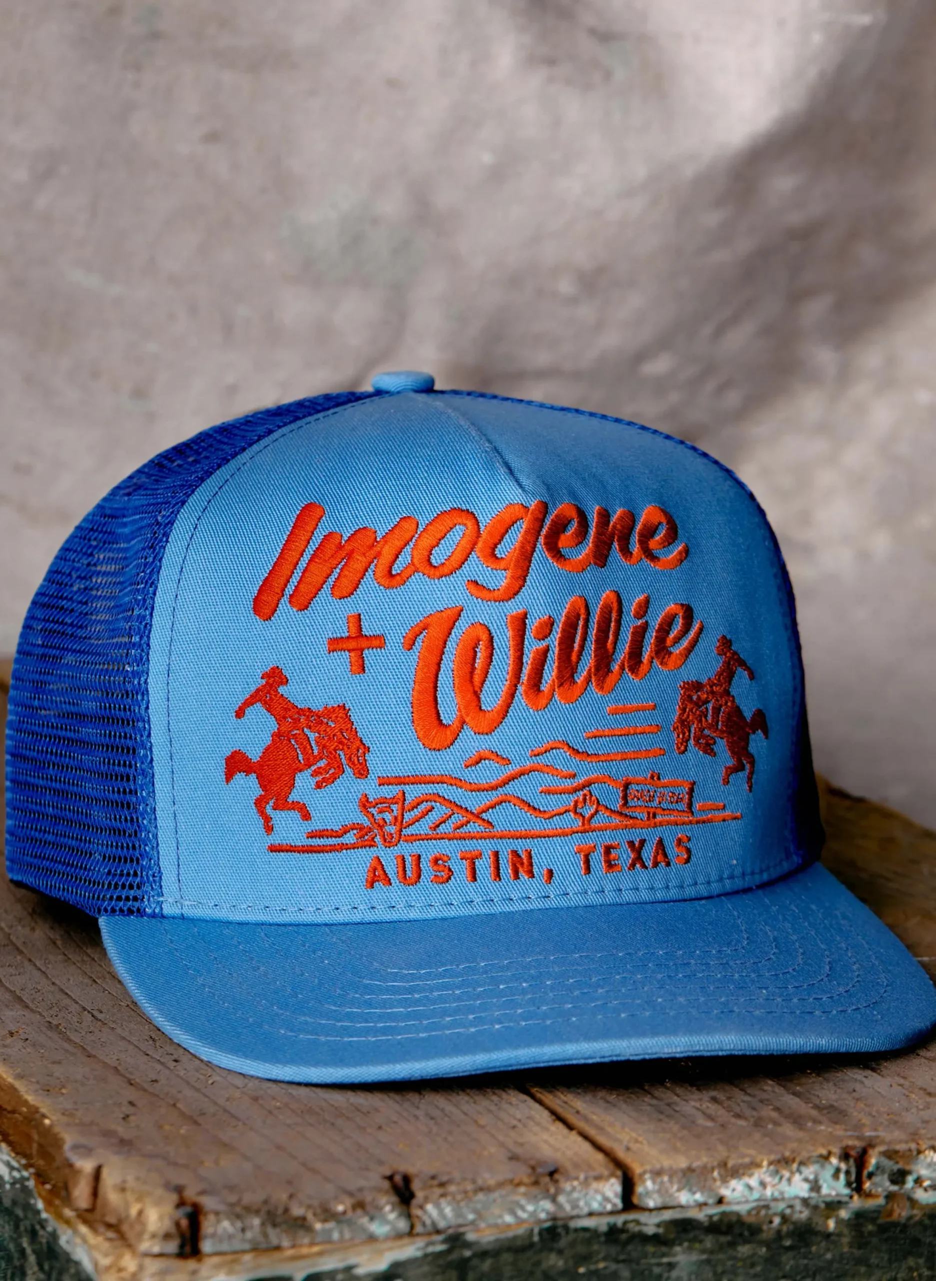 imogene + willie The "bronco" Trucker In Blue|Women Accessories|Accessories