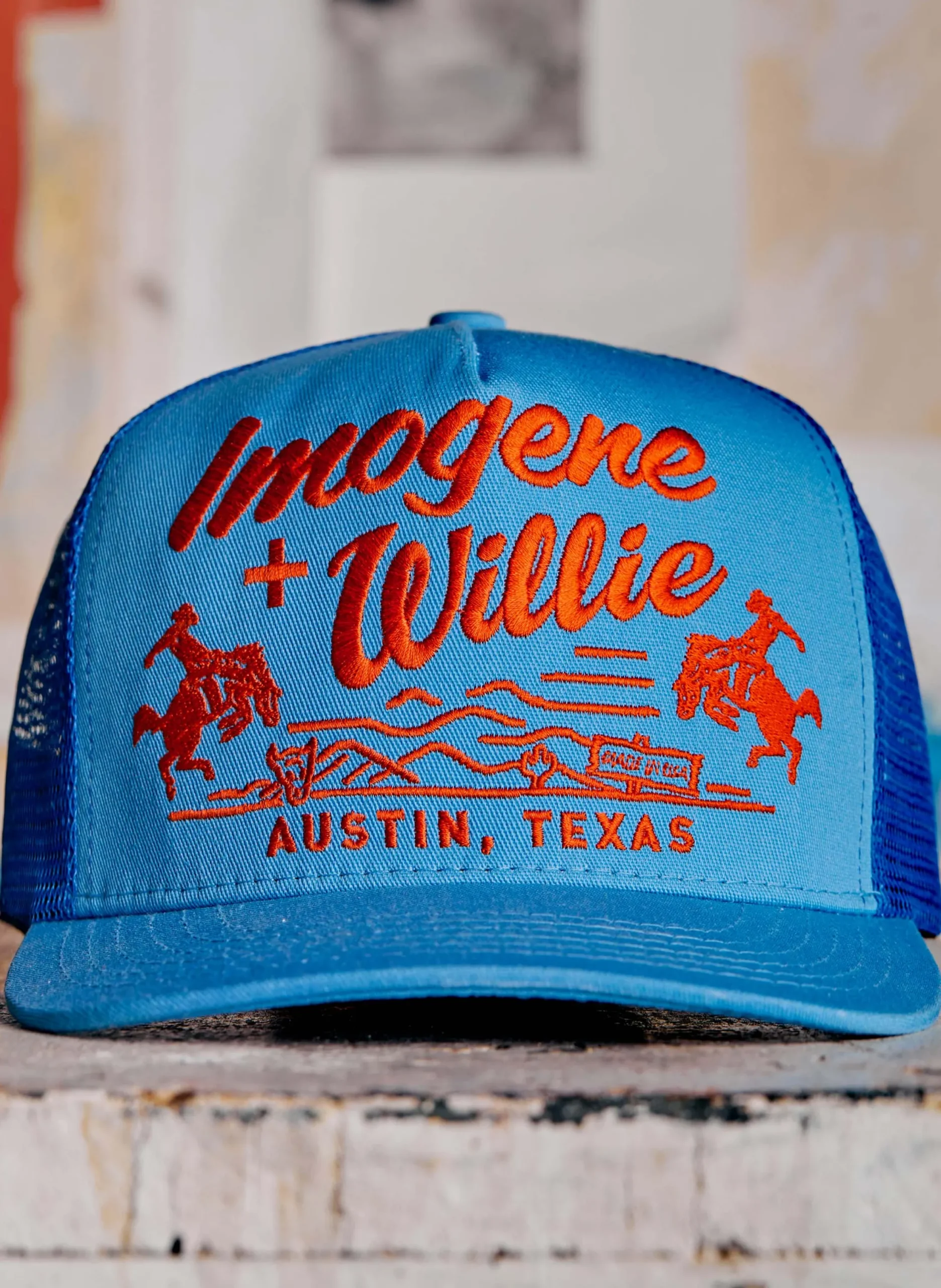 imogene + willie The "bronco" Trucker In Blue|Women Accessories|Accessories
