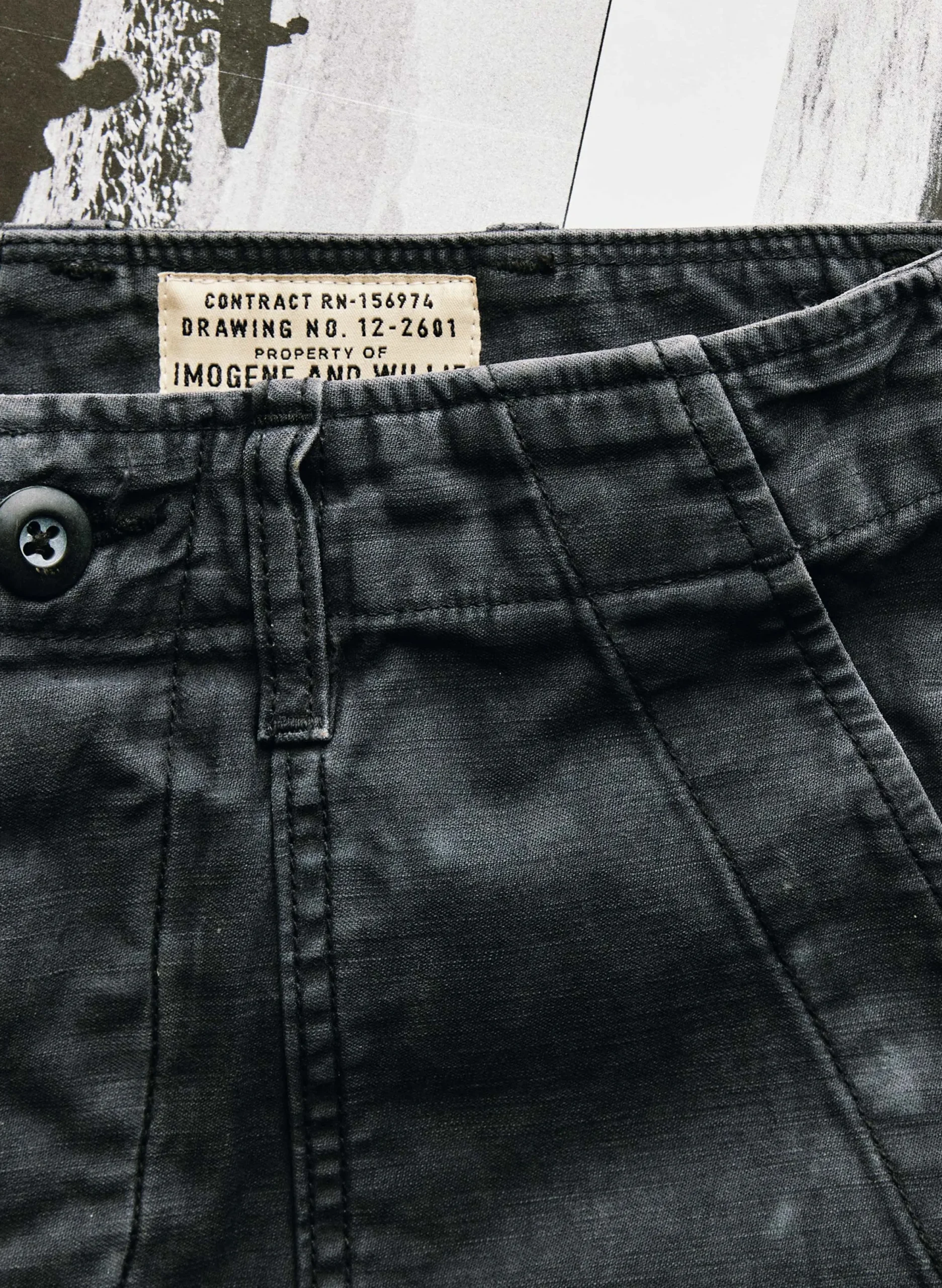 imogene + willie The Camp Short In Faded Black|Women Pants & Shorts|Pants & Shorts