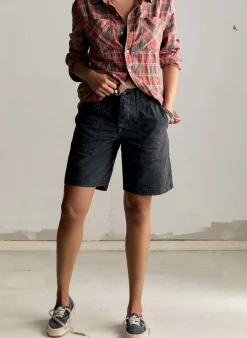 imogene + willie The Camp Short In Faded Black|Women Pants & Shorts|Pants & Shorts