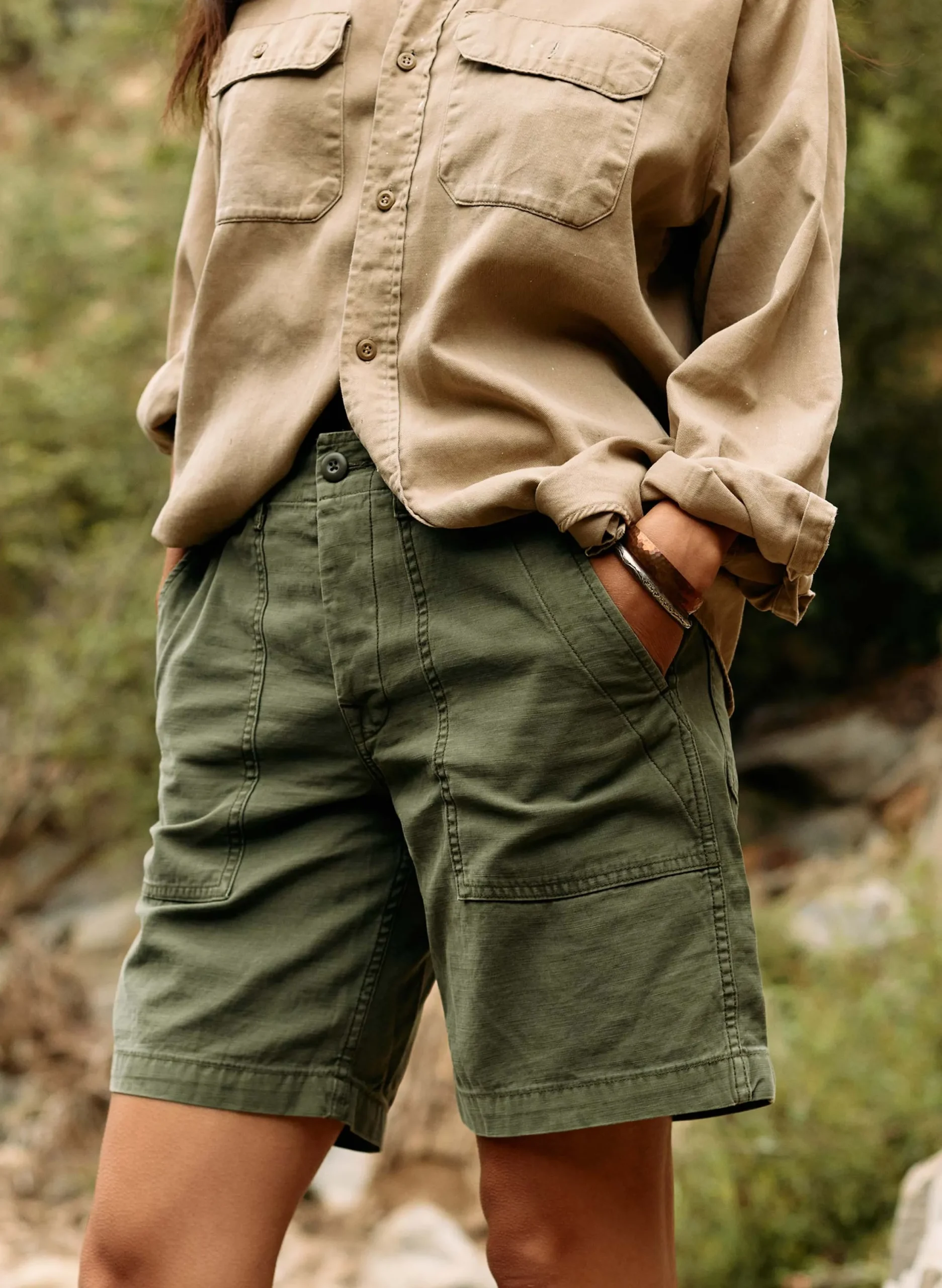 imogene + willie The Camp Short In Olive|Women Pants & Shorts|Pants & Shorts