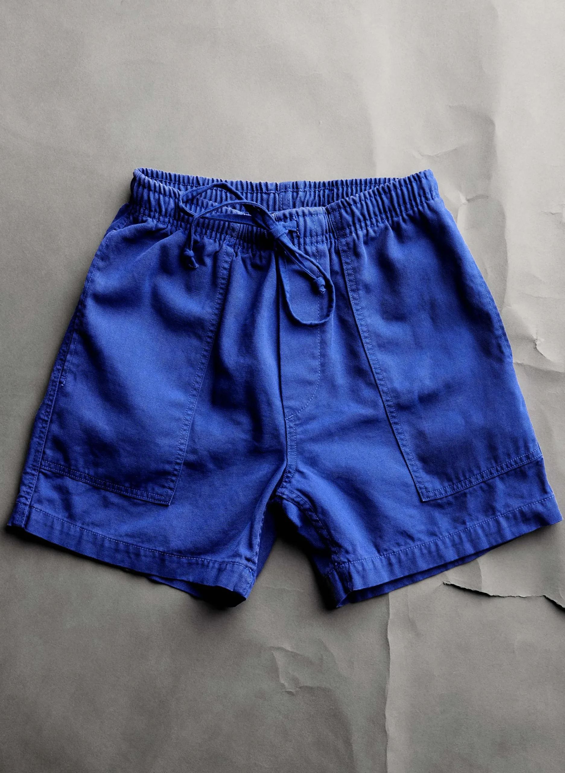 imogene + willie The Canvas Lounge Short In Klein Blue|Women Pants & Shorts|Pants & Shorts
