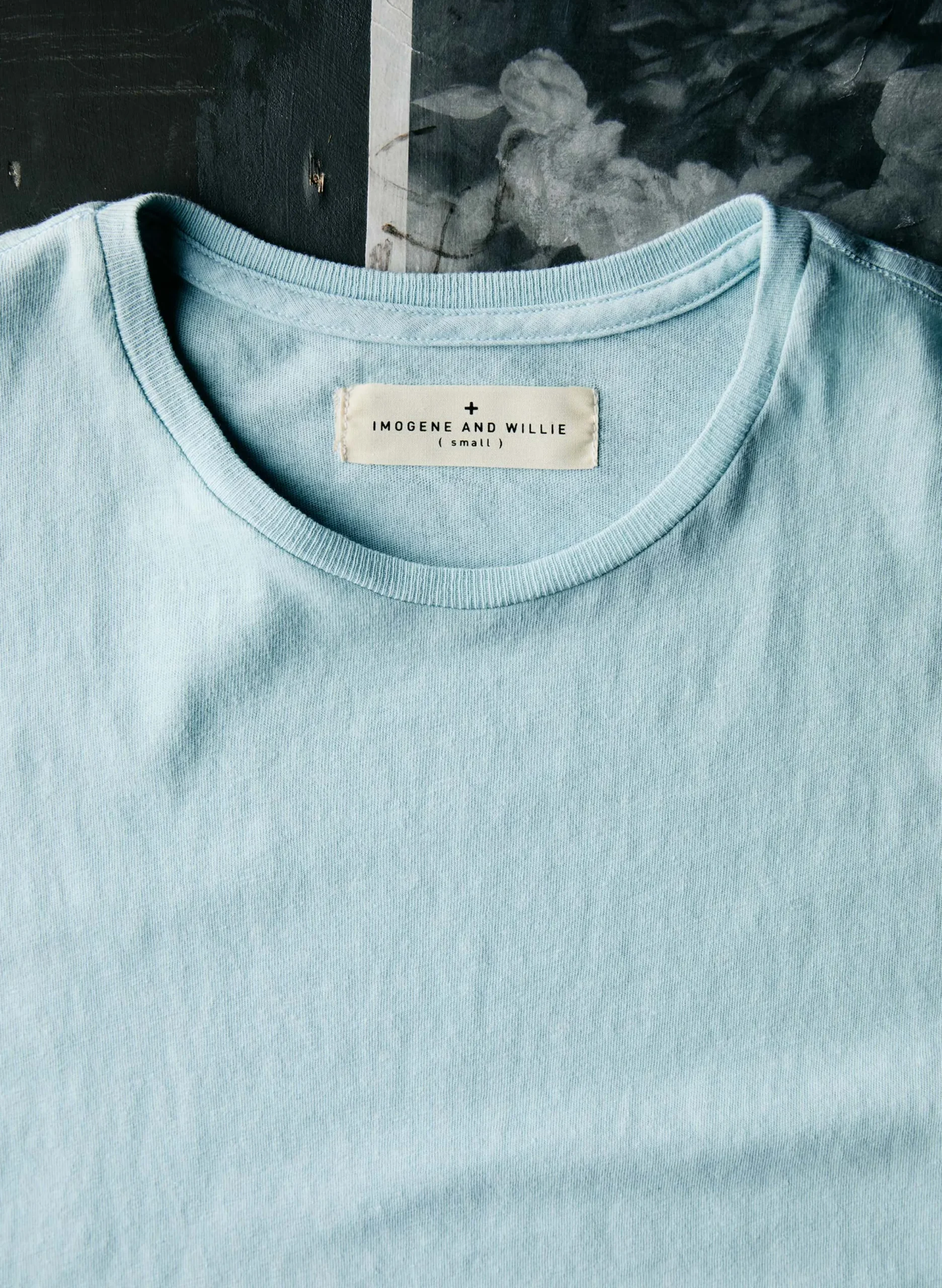 imogene + willie The Cotton Muscle Tee In Sky Blue|Women Tees + Tanks