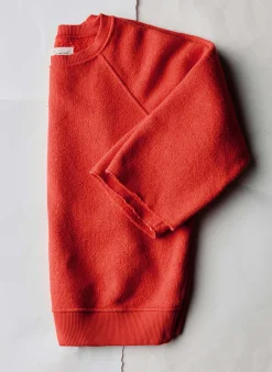 imogene + willie The Cut Sleeve Sweatshirt In Poppy|Women Knits & Sweaters