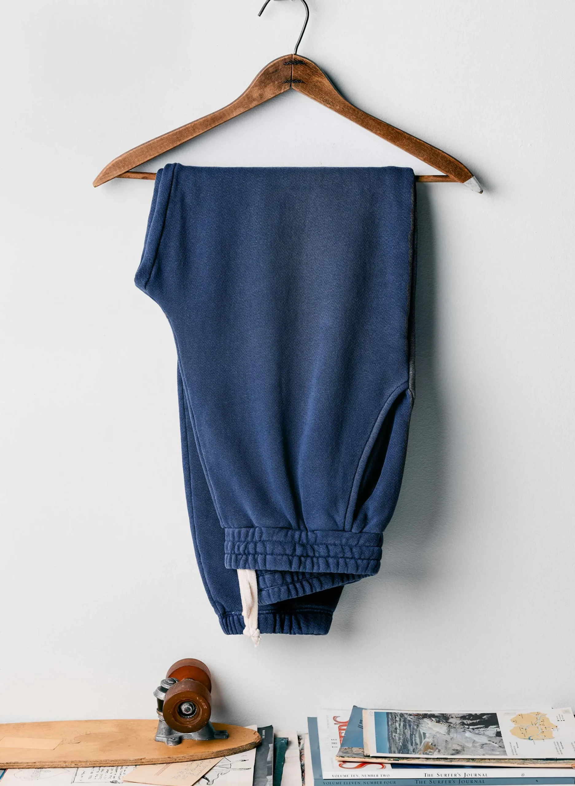 imogene + willie The Drawstring Sweatpant In Faded Blue|Women Pants & Shorts