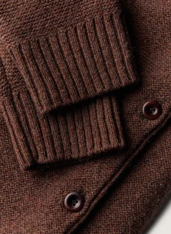 imogene + willie The Evie Knit Cardigan In Forest Brown|Women Knits & Sweaters|Jackets