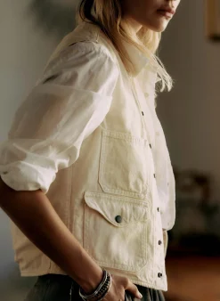 imogene + willie The Field Vest In Natural|Women Shirts