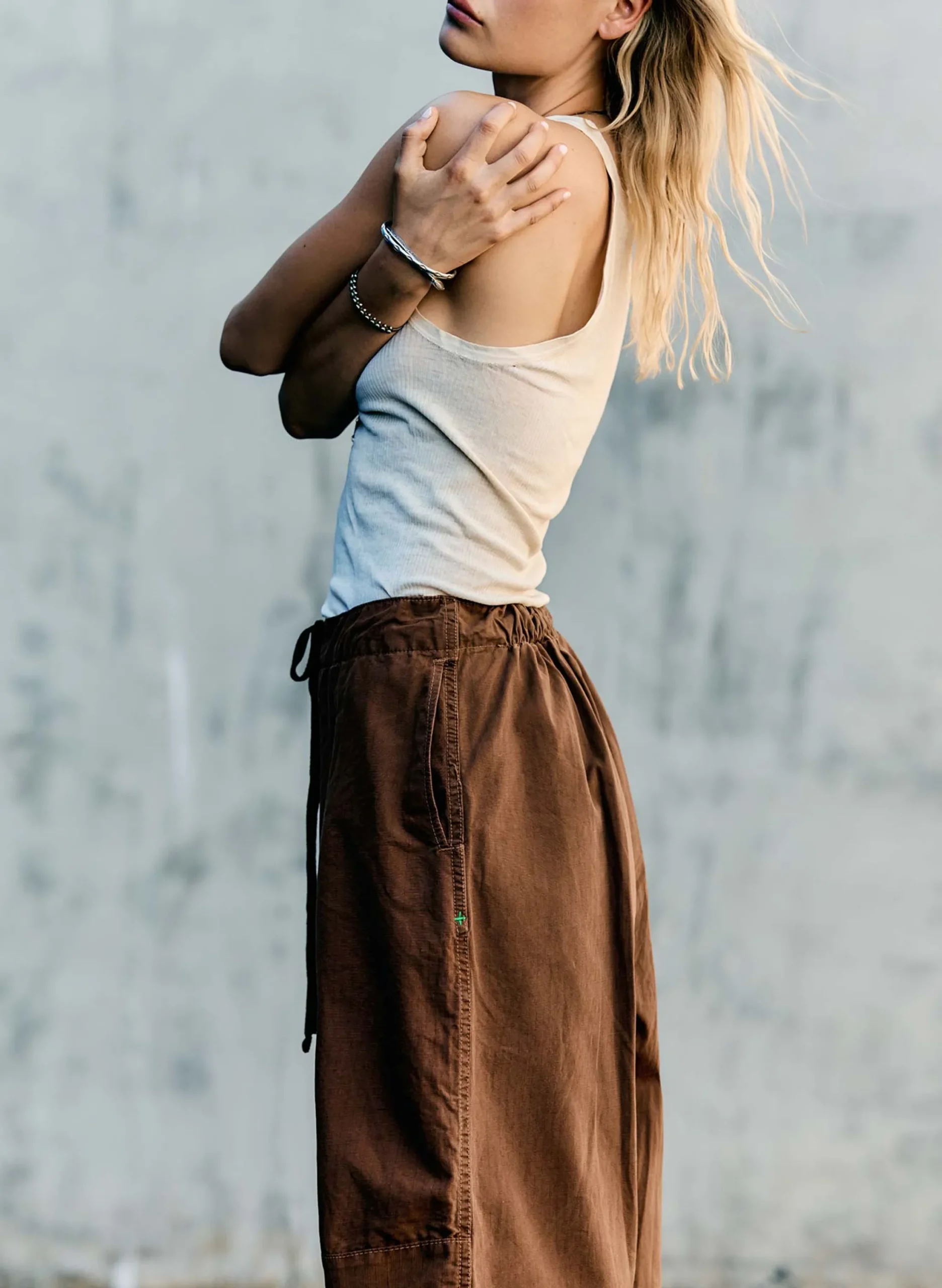 imogene + willie The Flight Pant In Brown Ripstop|Women Pants & Shorts
