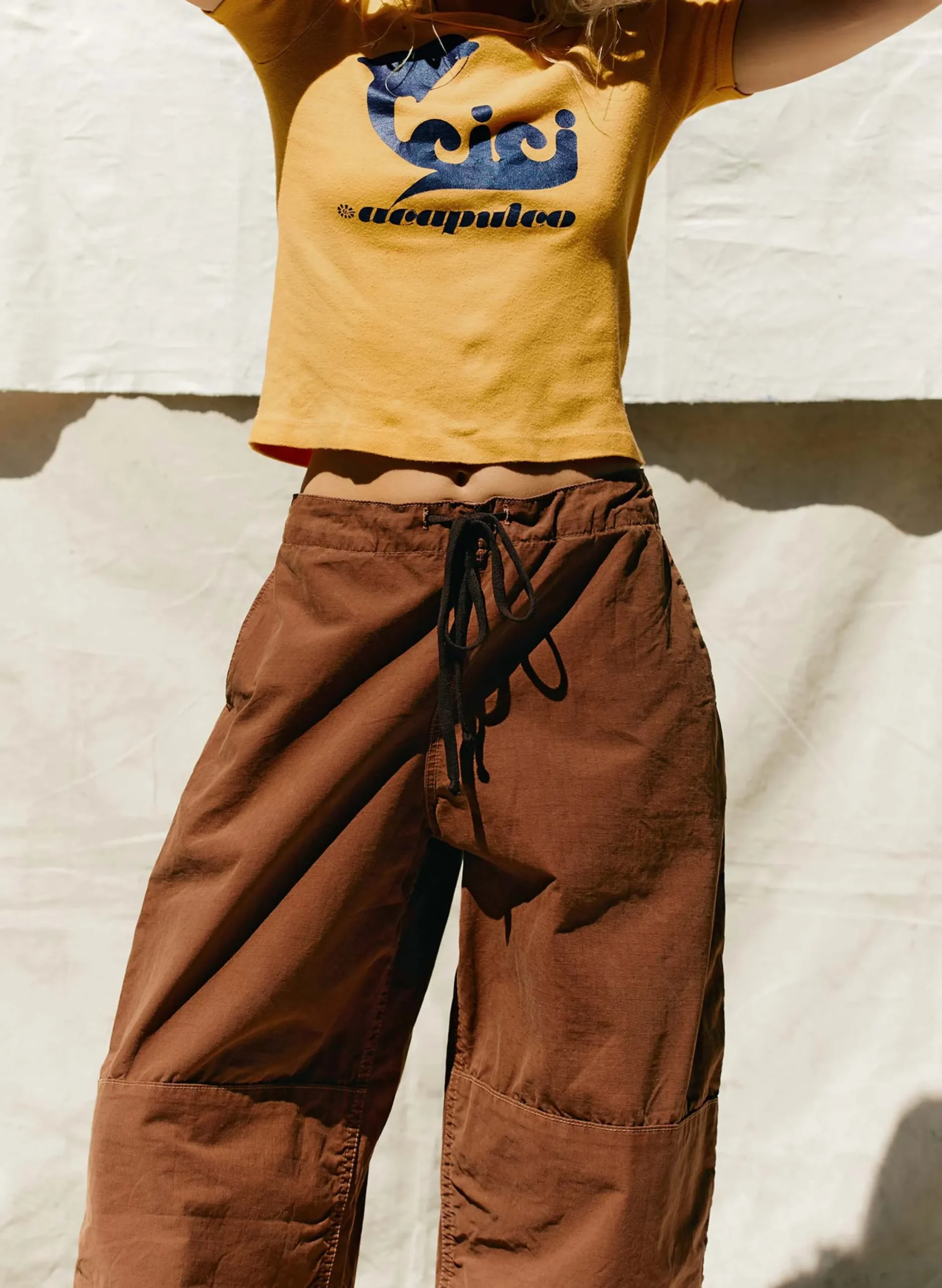 imogene + willie The Flight Pant In Brown Ripstop|Women Pants & Shorts