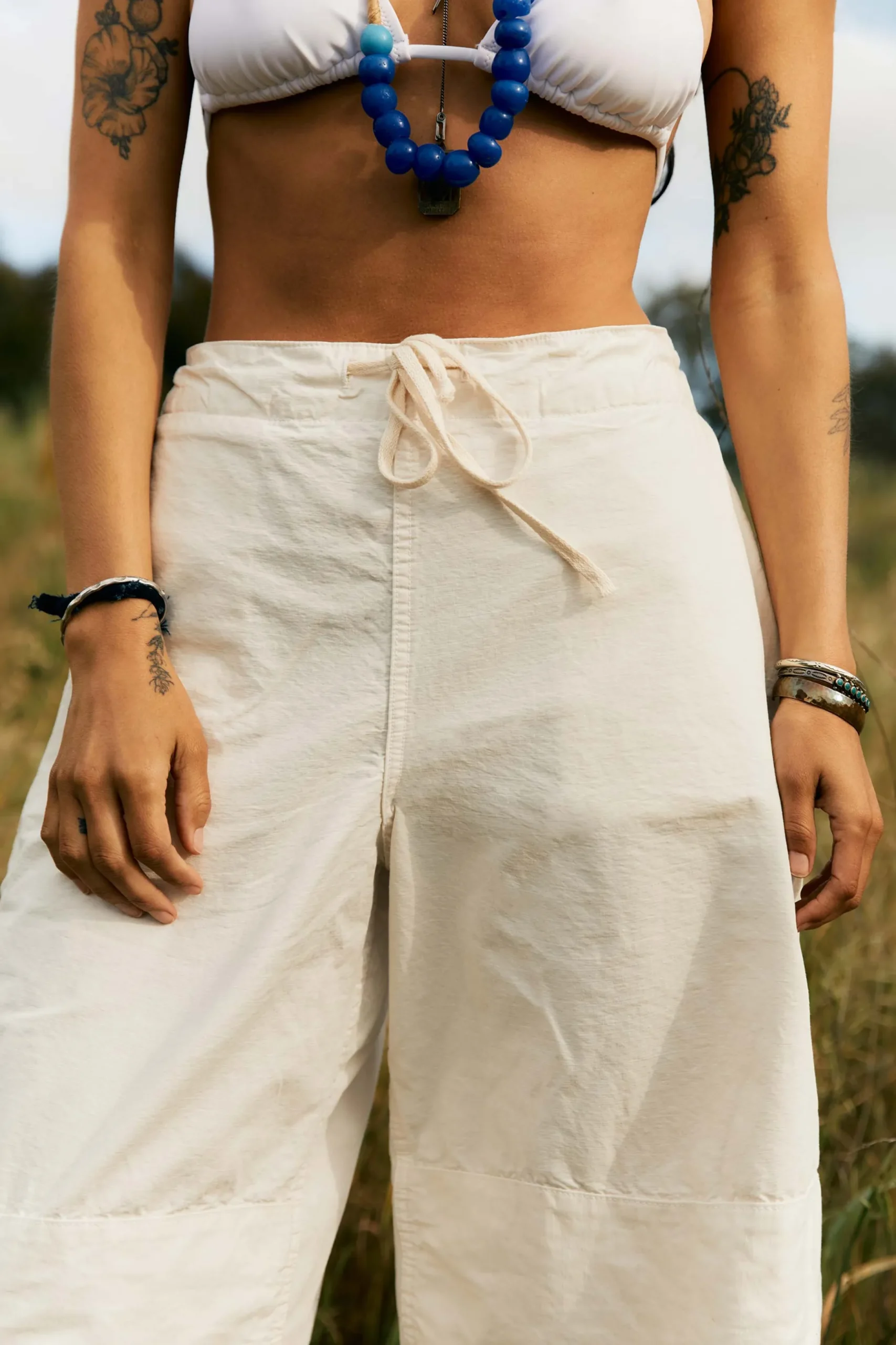 imogene + willie The Flight Pant In White Ripstop|Women Pants & Shorts