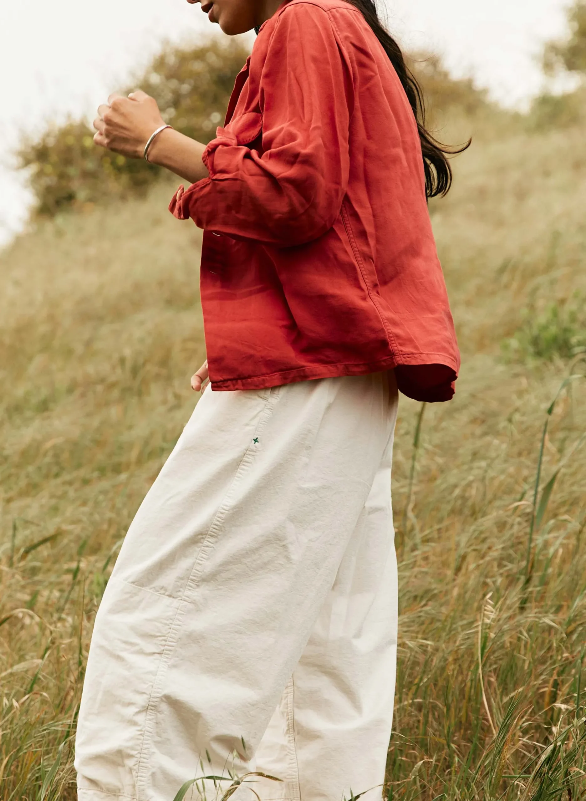 imogene + willie The Flight Pant In White Ripstop|Women Pants & Shorts