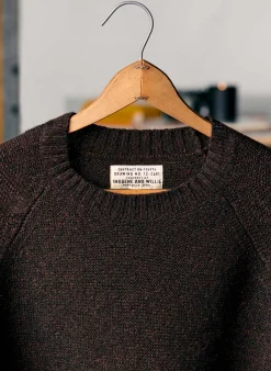 imogene + willie The Galway Wool Sweater In Brown|Women Knits & Sweaters