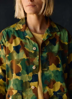 imogene + willie The Goodall Jacket In Painted Camo|Women Jackets